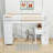 Helmtrude Twin 6 Drawers Loft Bed with Built-in-Desk by Harriet Bee-1783929667