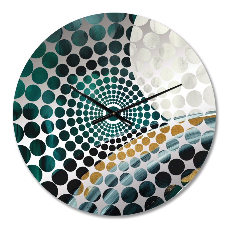 Bansilal - Horloge murale abstraite en marbre, Petit