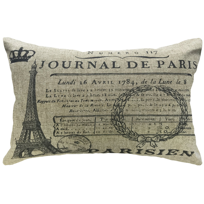 Linen Throw Pillow