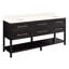 Ensemble de meuble-lavabo double 72 "avec lavabos ovales encastrés Robertson-75247113-75247115-75247116