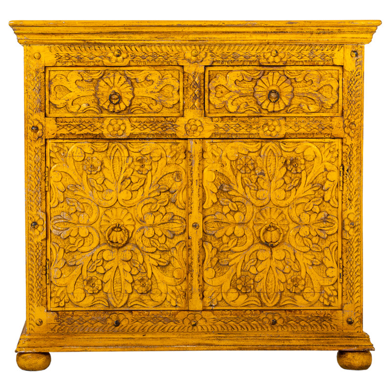 Aretzi 90cm Solid Wood Sideboard