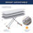 Ironing Board with Extra Thick Cover, Height Adjustable, Easy Storage with Smart Hanger 13x43-111710105