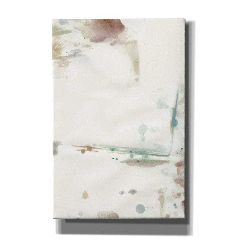 «Water Spot 1» par Art Licensing Studio, art mural sur toile, H 60 po x l 40 po x P 1,5 po