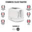 Grille-pain 2 tranches HADEN Starbeck-97962199