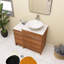 Meuble-lavabo simple avec plateau Dimitrinka 35,44