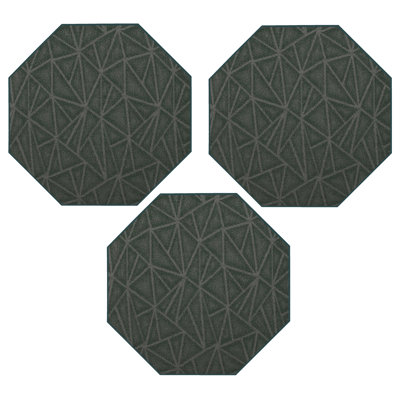 Ensemble de tapis intérieur / extérieur en nylon touffeté à la machine Gjon