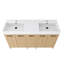 Meuble-lavabo moderne 60 po (doit inclure le meuble-lavabo et le lavabo) avec rangement