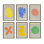 Botanicals Set Of 6 Print by Michela Sorrentino