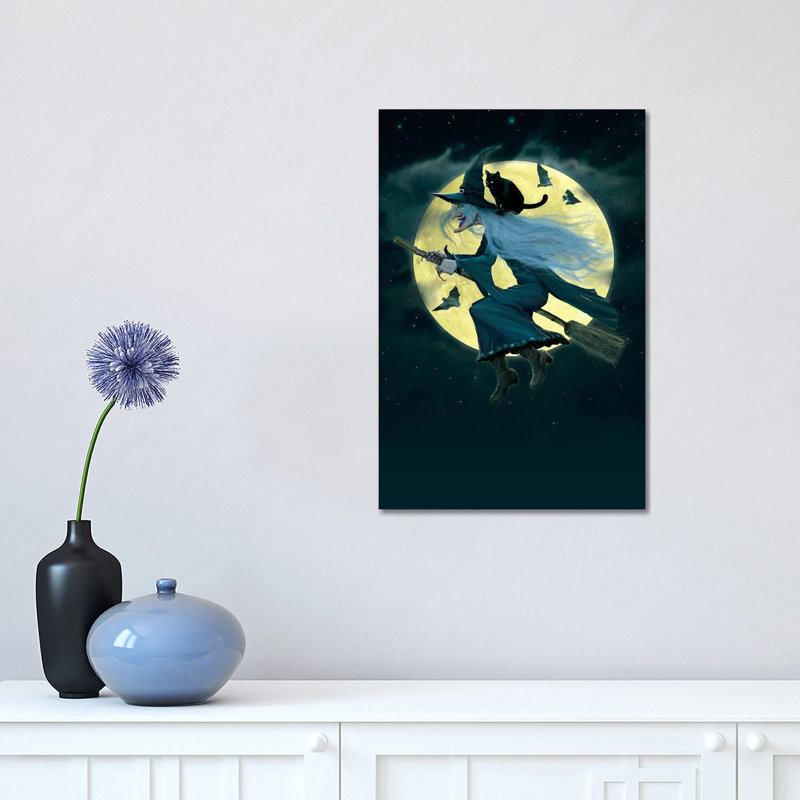 Witch by Vincent Hie - Print on Canvas, Wrapped Canvas, 30.48 cm H x 45.72 cm W