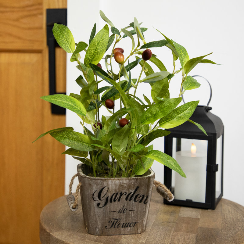 14'' Faux Plant in Pot