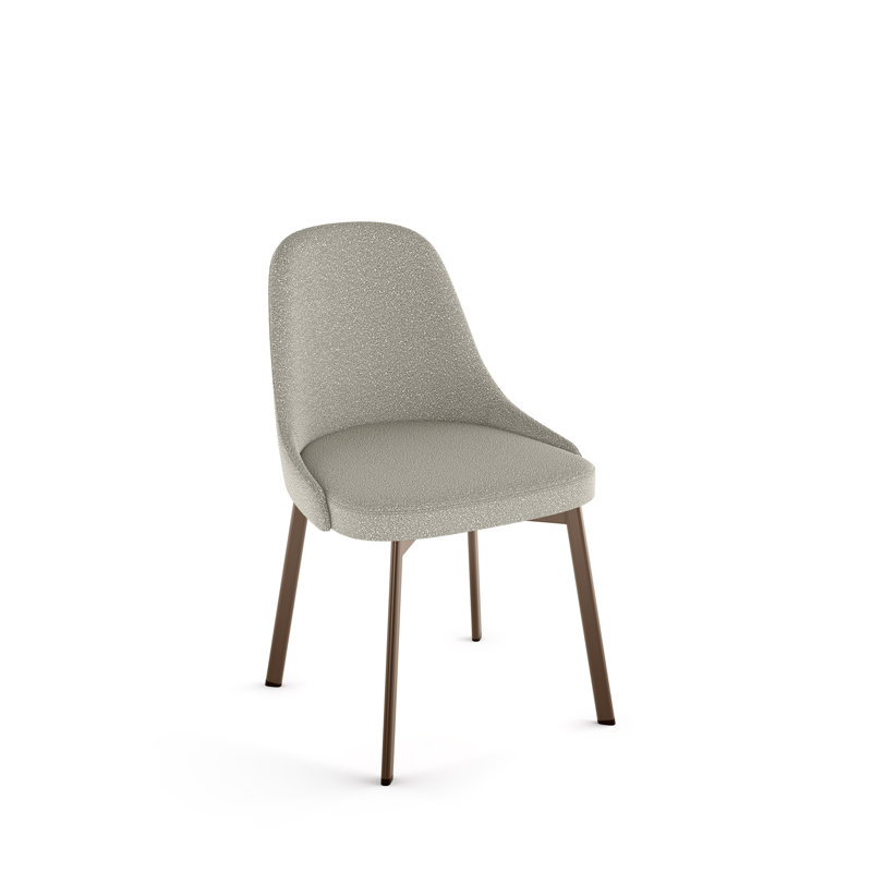 Chaise parsons Korde, Beige clair, Bronze