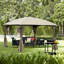 11,5 pi L 11,5 pi. Pavillon de jardin en acier