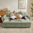90.9'' L-Shaped Pull-Out Sofa Bed-624163997