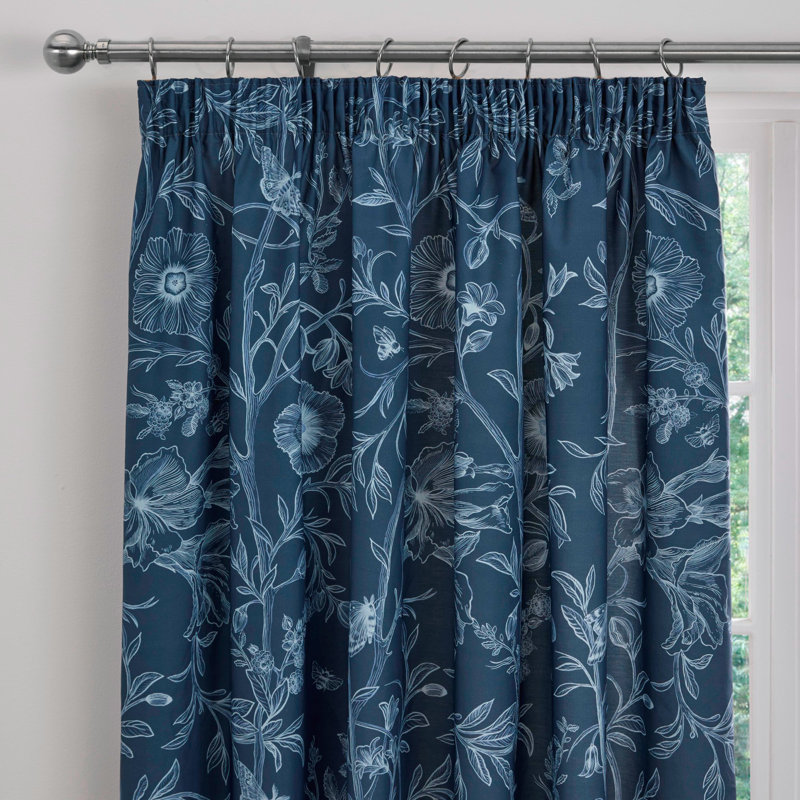Semi Sheer Curtain Pair