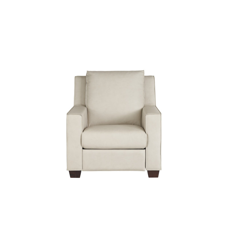 Fauteuil inclinable en cuir Tucker