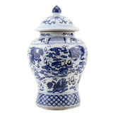 Handmade Porcelain China Ginger Jar