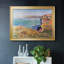 "Falaises à Varengeville" par Claude Monet - reproduction d'art sur toile-1173045284-1173045285