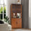 Armoire à vin avec portes en verre trempé