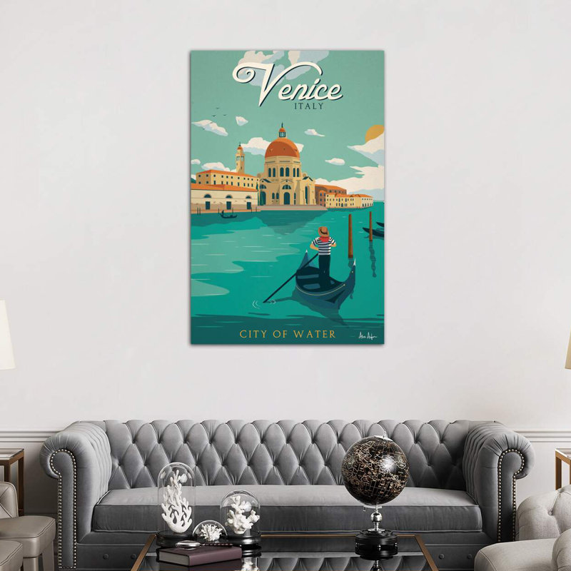 Venice - Wrapped Canvas Print, 152.4cm H x 101.6cm W x 3.81cm D