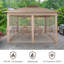 Remise de rangement en plastique x P 11 pi P 8 pi.