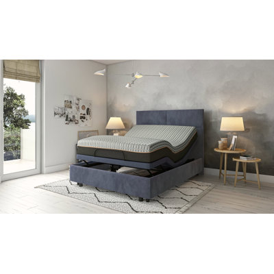 Copper Lux Hybrid Mattress With Copper Infused Contouring Memory Comfort Layer And Supportive Coil System