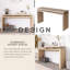 Console Antique Natural Farmhouse - Table d'entrée en bois rétro-116489097