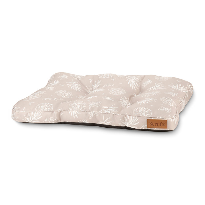 Floral Polyester Pet Bed