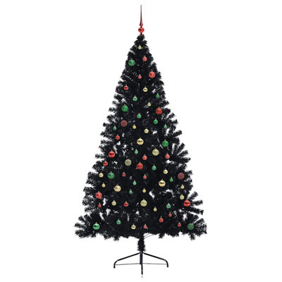 6.89' H Lighted Artificial Christmas Tree