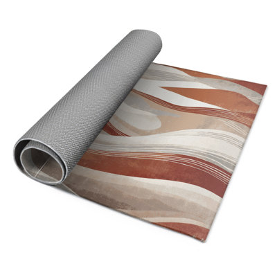 Blushed Horizons Indoor And Outdoor Area Rug