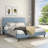 Dajai Upholstered Unfinished Platform Bed-955523316-1059561345