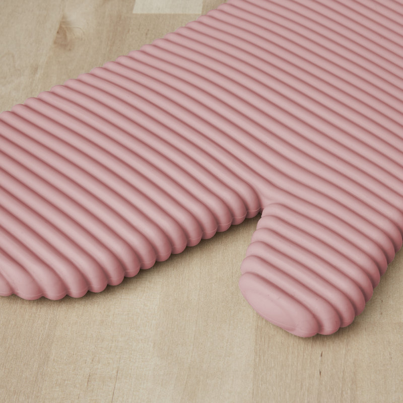 Gant de cuisine souple en silicone KitchenAid, Rose séchée