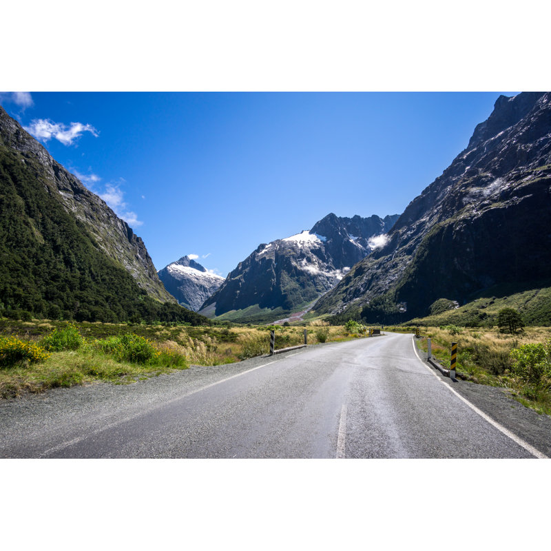 Milford Road by Aaronchoi - Wrapped Canvas Print, 30cm H x 46cm W