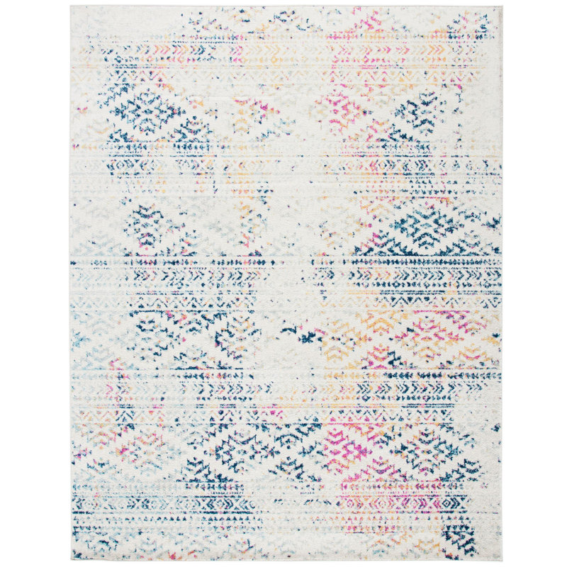 Sachiko Performance Geometric Rug, Rectangle 9' x 12'