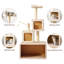 Abel 140cm H Cat Tree-43747798