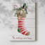 Comfy Cozy Stocking III -Gallery Wrapped Cavas-1975511192