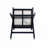 Woven Cane Plastic Backrest Bar Stool-1410972709