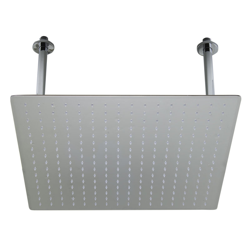 Rain Adjustable Shower Head 1.8 GPM GPM, Solid Polished