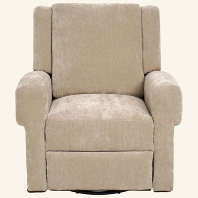 Manual Recliner Nursery Recliner Chair Swivel Rocker Recliner Sofa for Living Room, Bedroom Home Theaters and Nursery