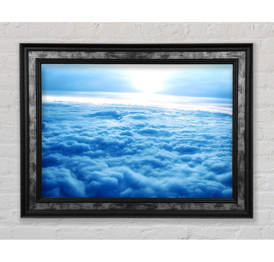 Above The Clouds - Einzelne Bilderrahmen Kunstdrucke