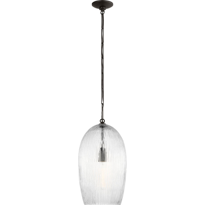 Serafina 11 Pendant, Aged Iron