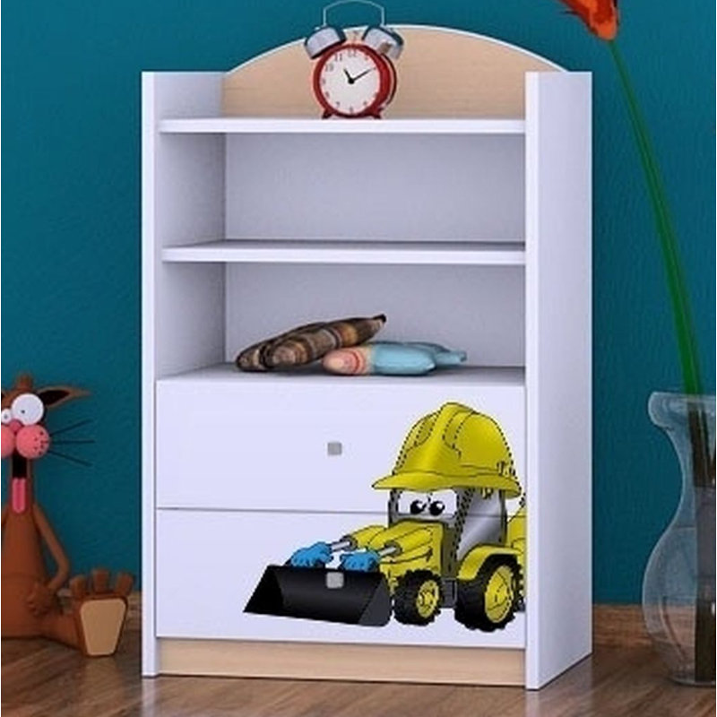 Jocelyn 96cm H Kids Cube, Bright Pear, 92cm H x 60cm W x 34cm D