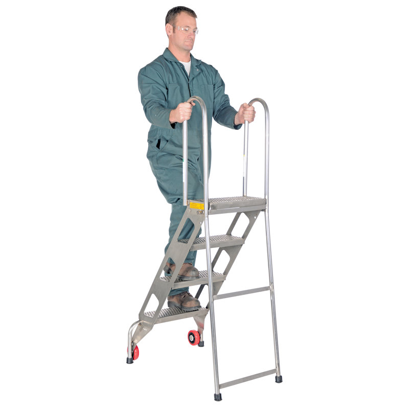4 - Step Steel Folding Step Ladder
