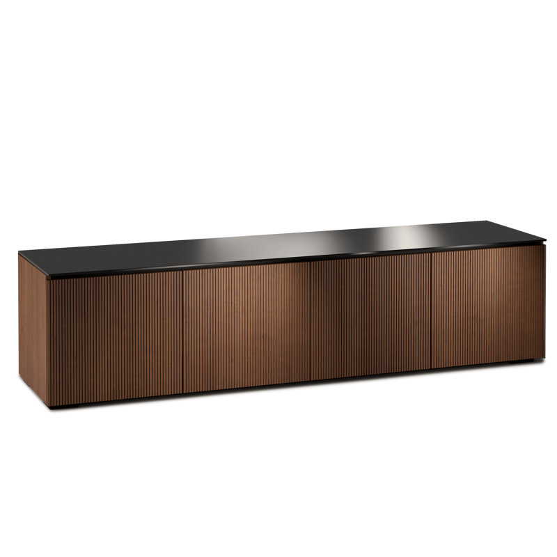 Manhattan 245, Medium Walnut, Matte Taupe, Speaker-Integrated Cabinet - MW/TG