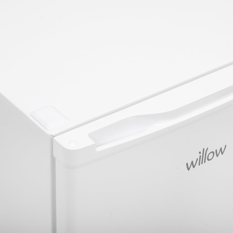 Willow W48UFIS 90L Under Counter Fridge, White