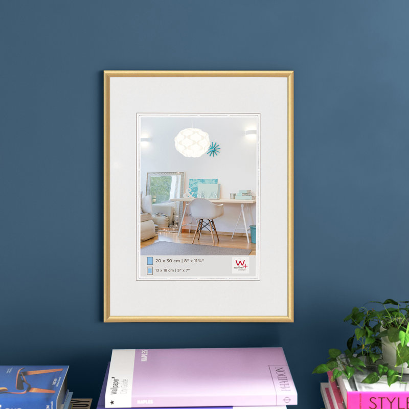 Picture Frame New Lifestyle, Gold, 11cm H x 16cm W