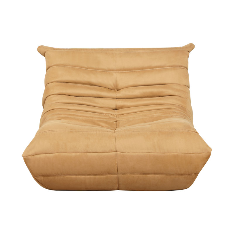 Chaise d'appoint luxueuse luxueuse 1 pièce, Jaune