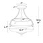 Kewaunee 3 - Light 13' Glass Black Semi Flush Mount