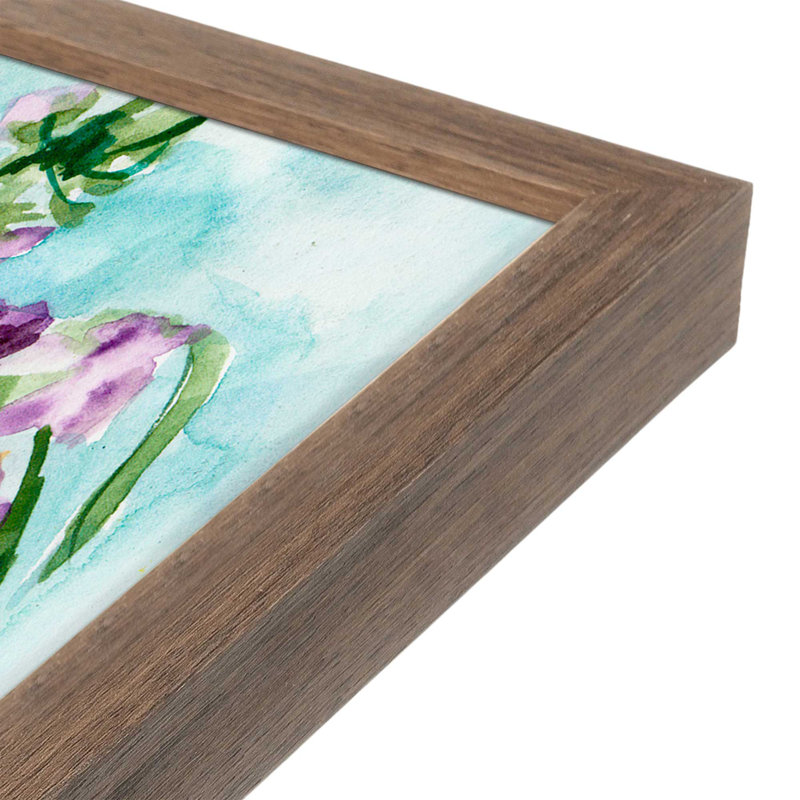 «Petals Unraveled I» par Melissa Wang, reproduction d'art sur toile, H 24 po x l 18 po, Encadrement ouvert sans papier mat