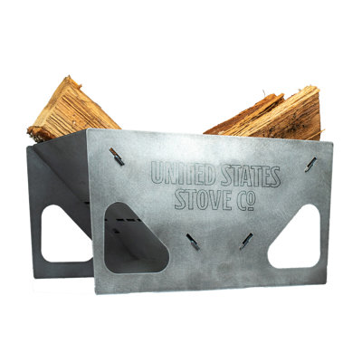 US Stove US15VP Portable Collapsible Rectangular Fire Pit