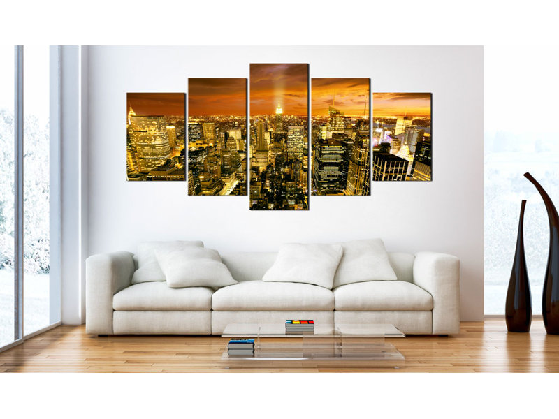 No Frame Print on Canvas, 200cm H x 100cm W